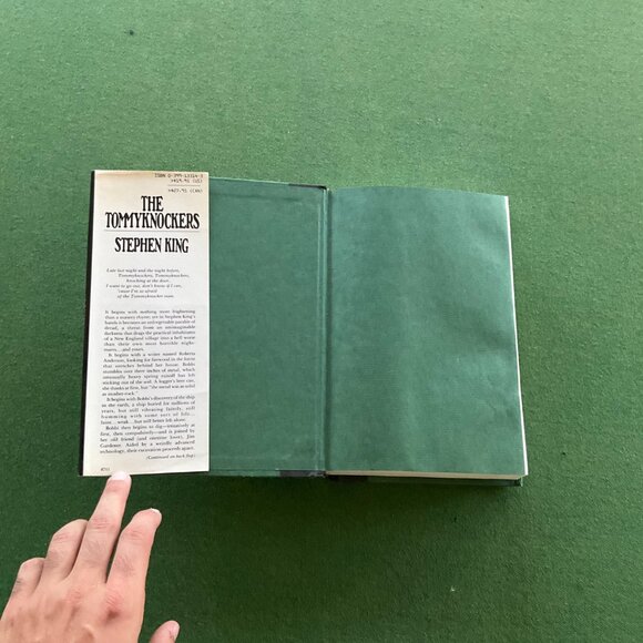 Stephen King The Tommyknockers Hardcover Novel 1st Edition Book - Picture 5 of 5